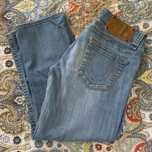 True Religion brand jeans capris 27